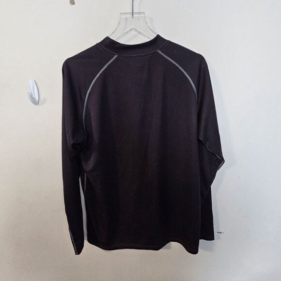 Simms Fishing Products Lightweight Long Sleeve Baselayer Shirt Mens Black Size L - Picture 2 of 3